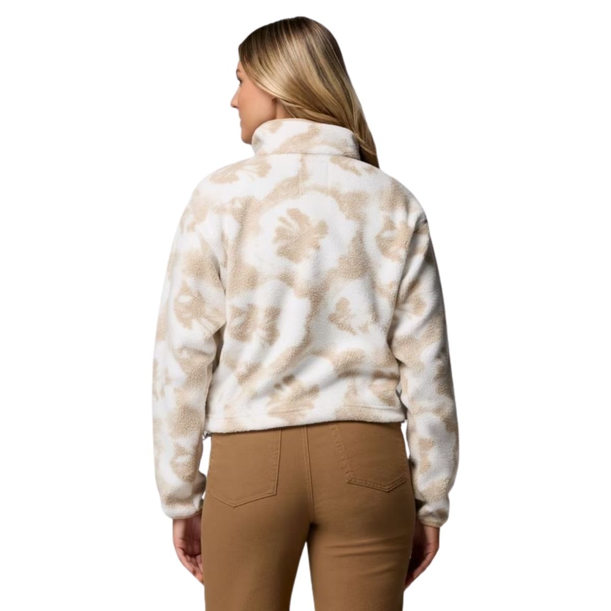 Columbia Womens Helvetia II Printed Cropped Half Snap