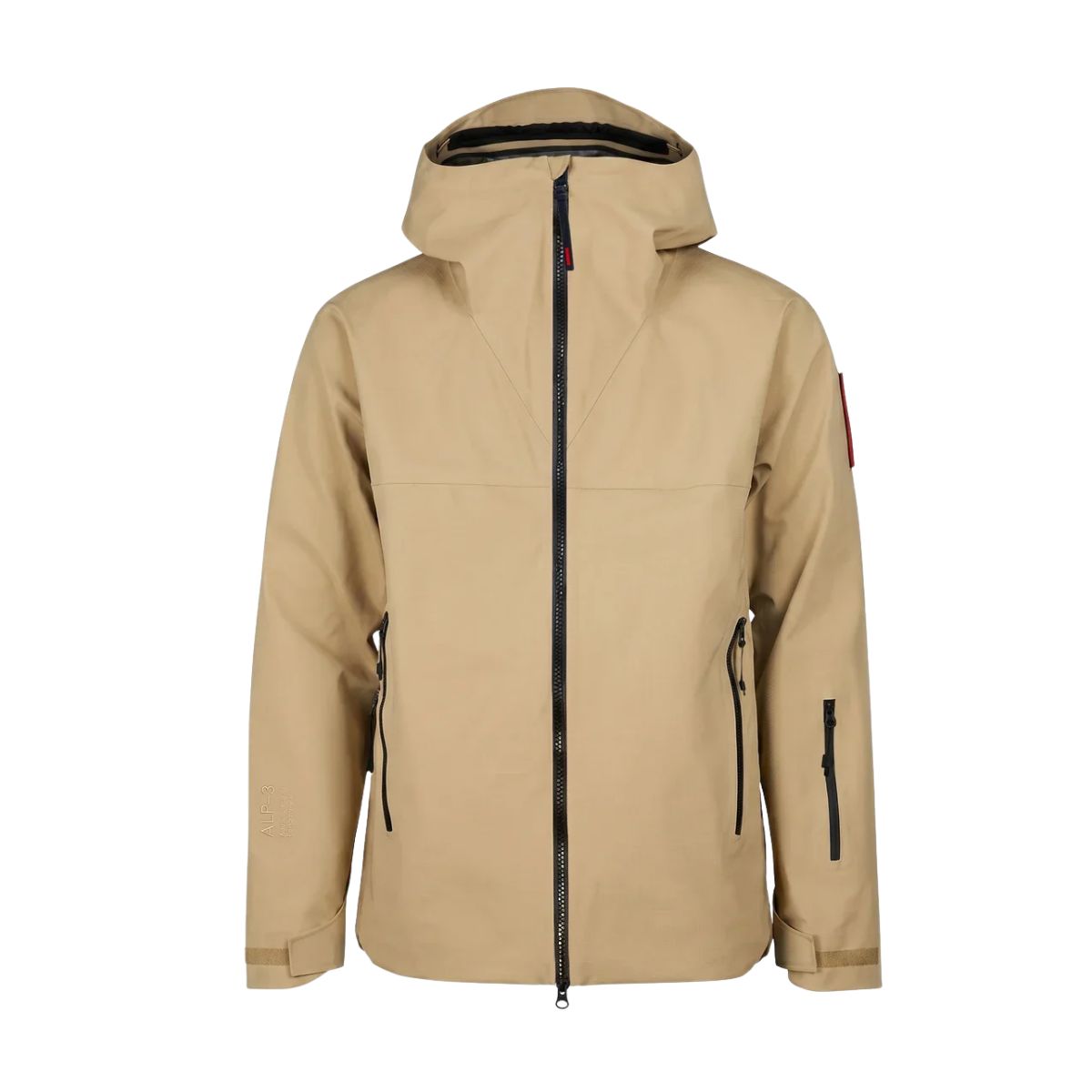 The Mountain Studio Mens 3L Rugged Ripstop Shell Jacket