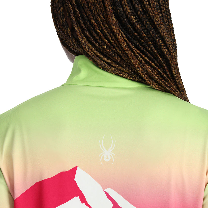 Spyder Womens Sunset Zip T-Neck