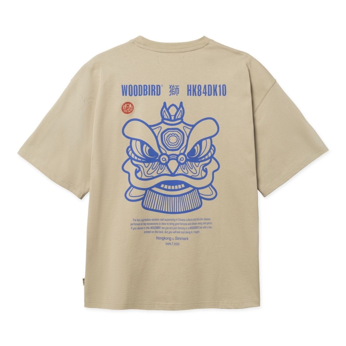 Woodbird Mens WBBeam Lion Tee