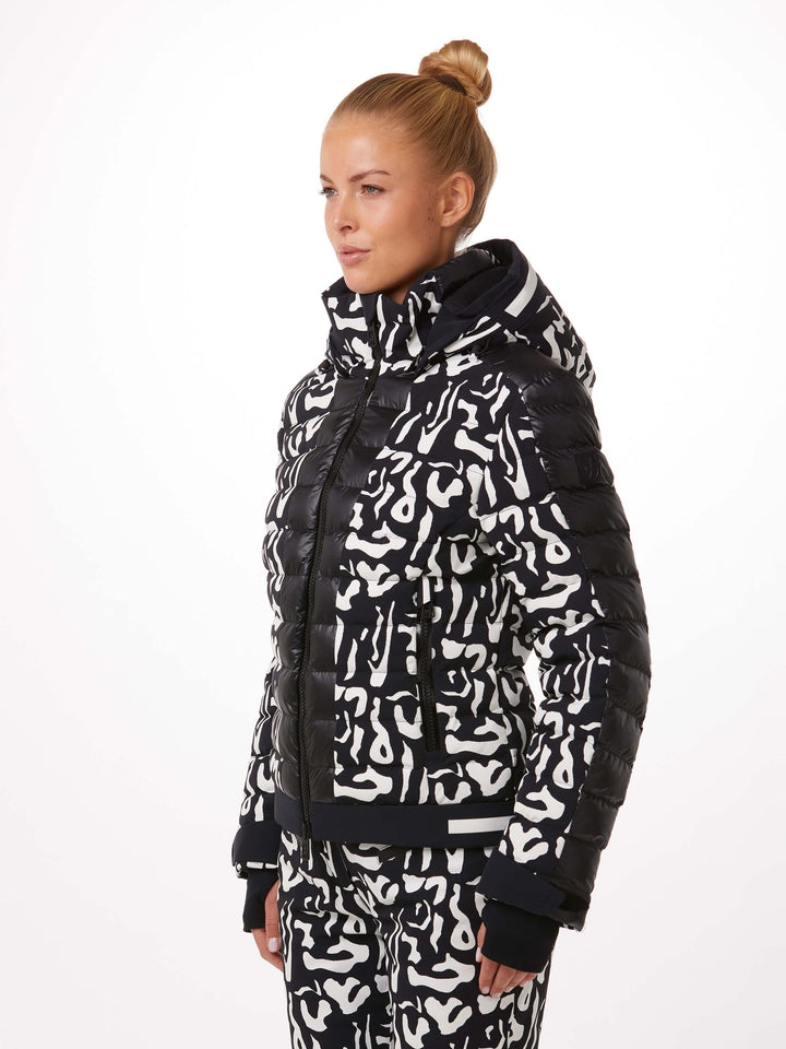 Toni Sailer Womens Norma Print Ski Jacket
