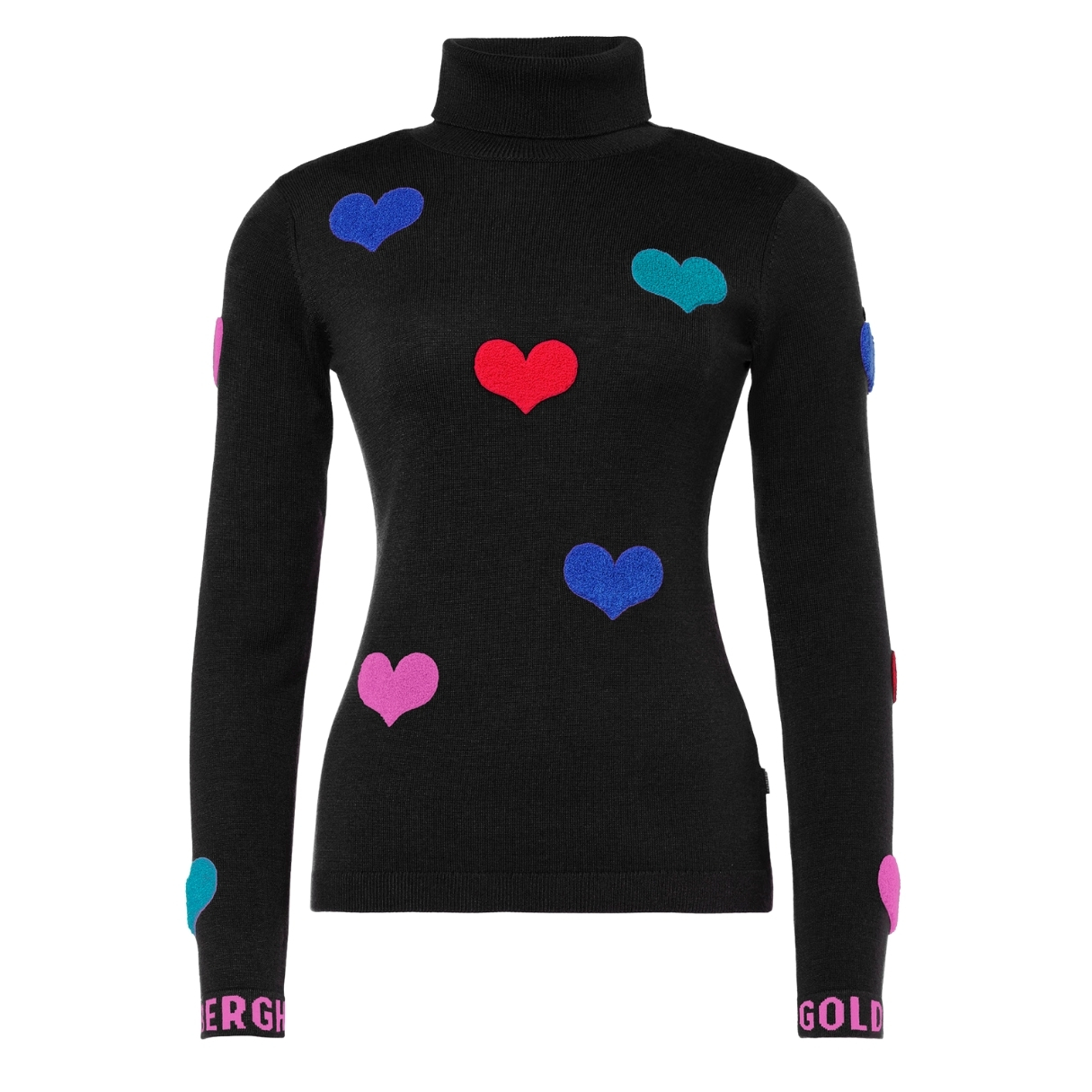 Goldbergh Womens Bacio Long Sleeve Knit Sweater
