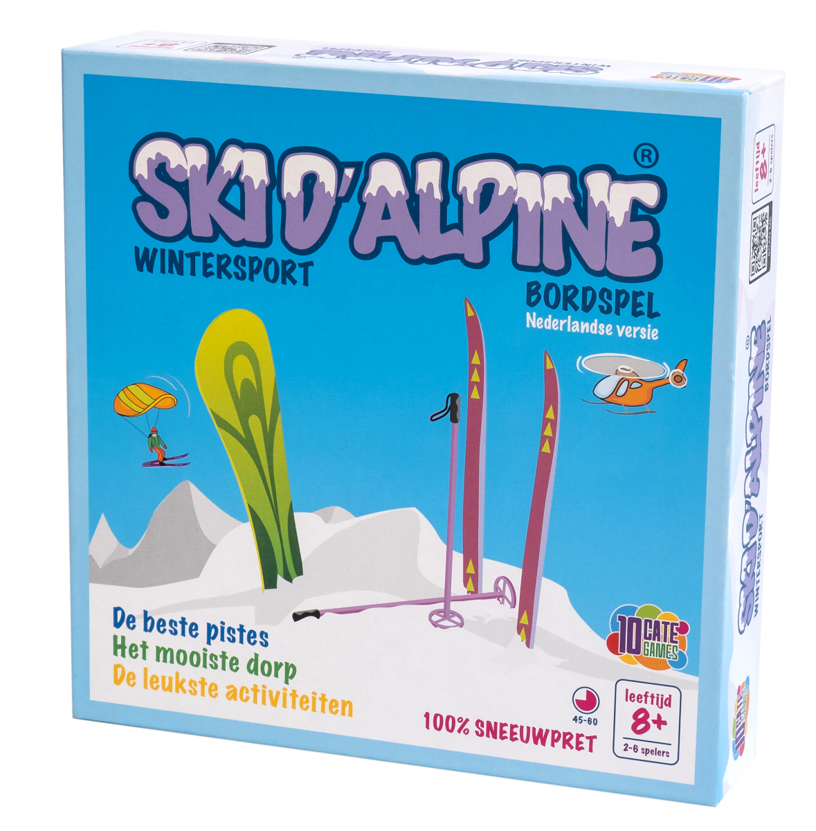 Ski D'Alpin Wintersport Bordspel  Ski D'Alpin Wintersport Bordspel