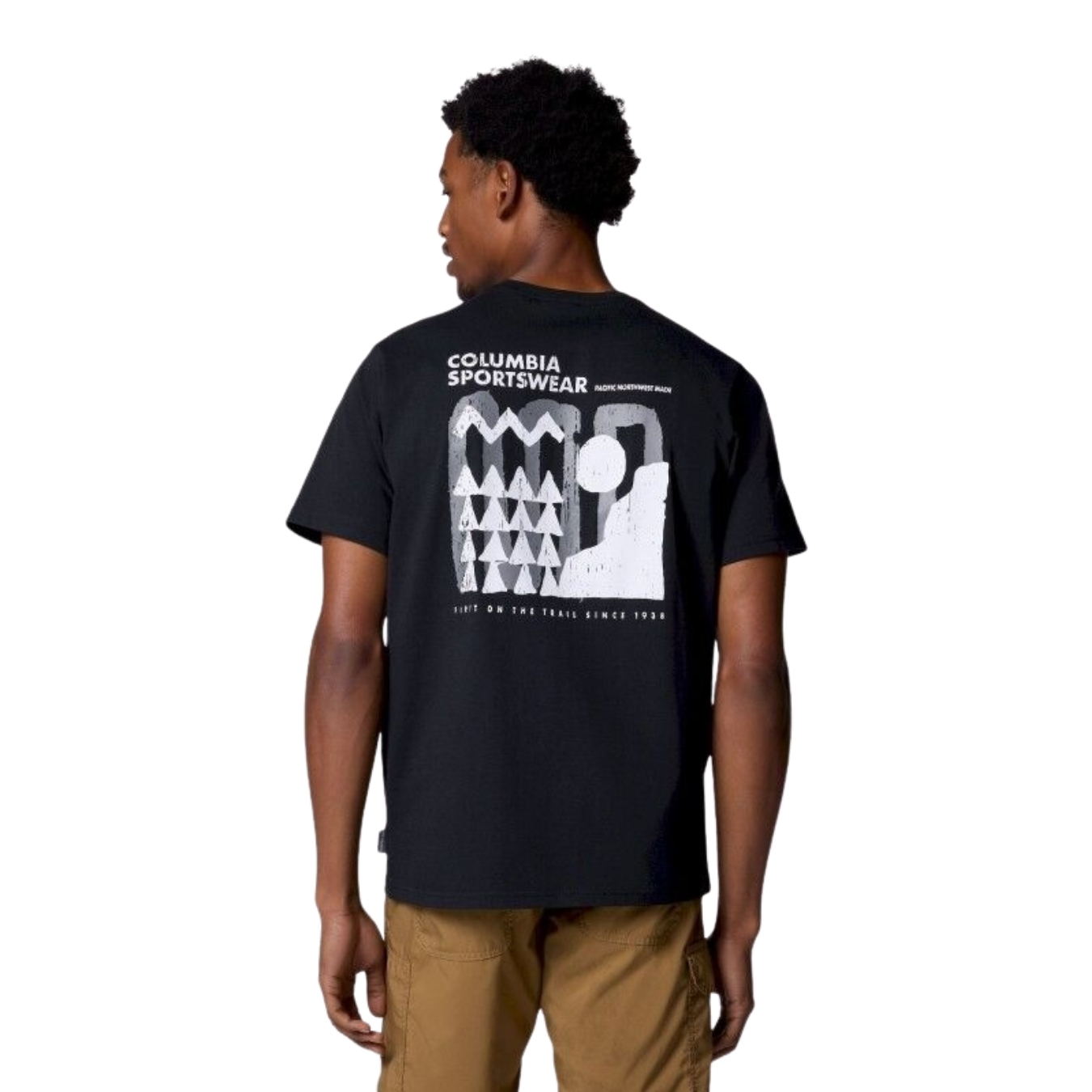 Columbia Mens Explorers Canyon Back SS Tee