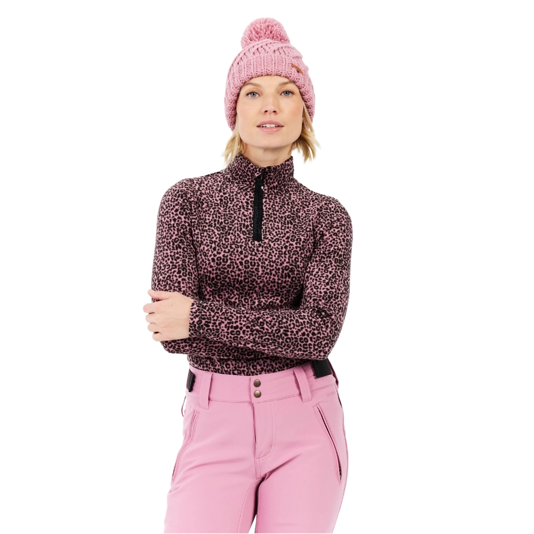 Protest Women's Prtrefuzzy 1/4 Zip Active Top