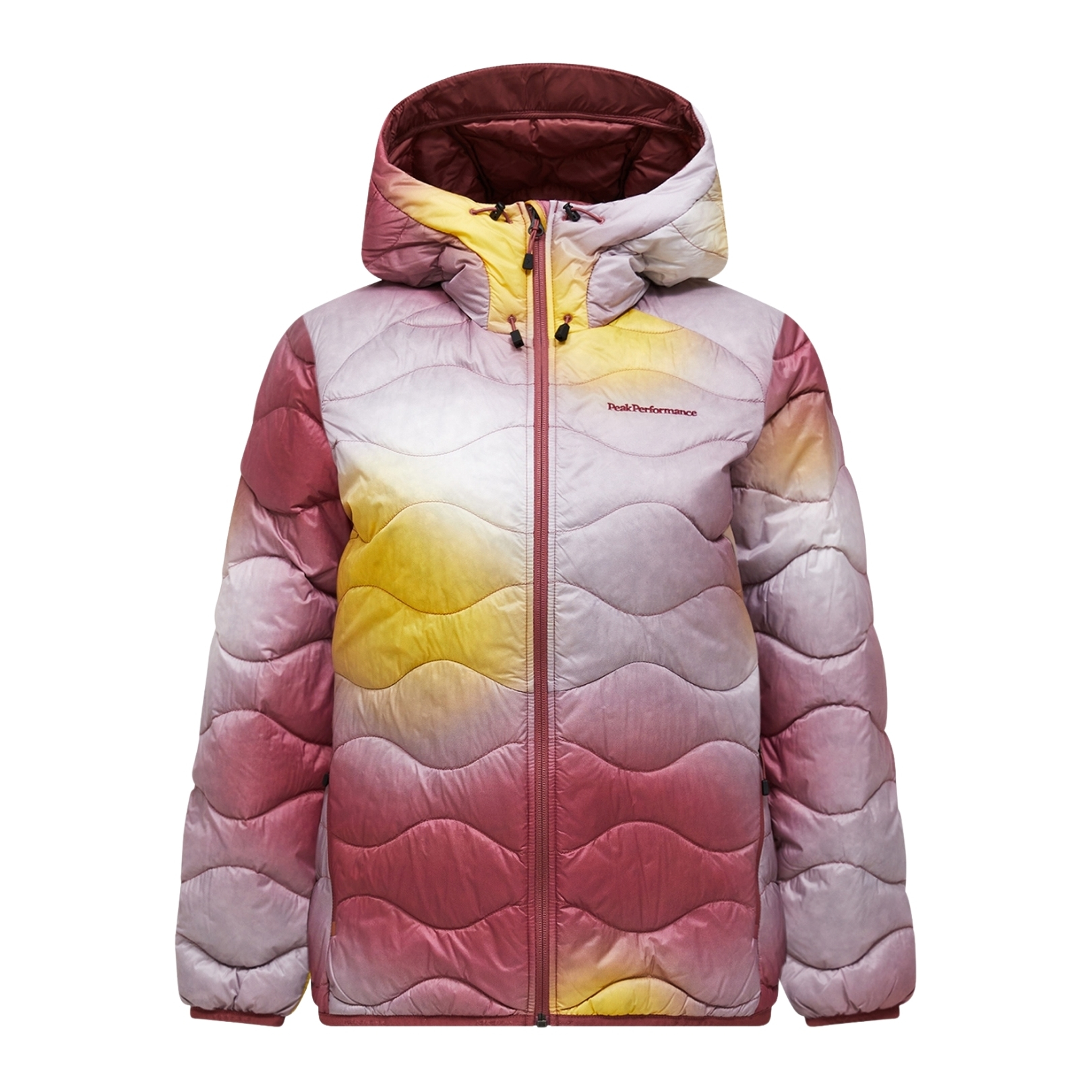 Peak Performance Womens AOP Helium Down Hood Jacket