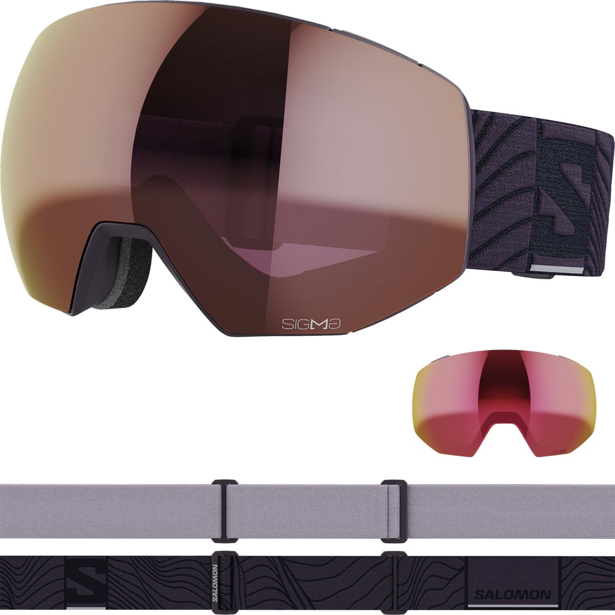 Salomon Radium Prime Sigma +1Lens Nightshade / Pink 