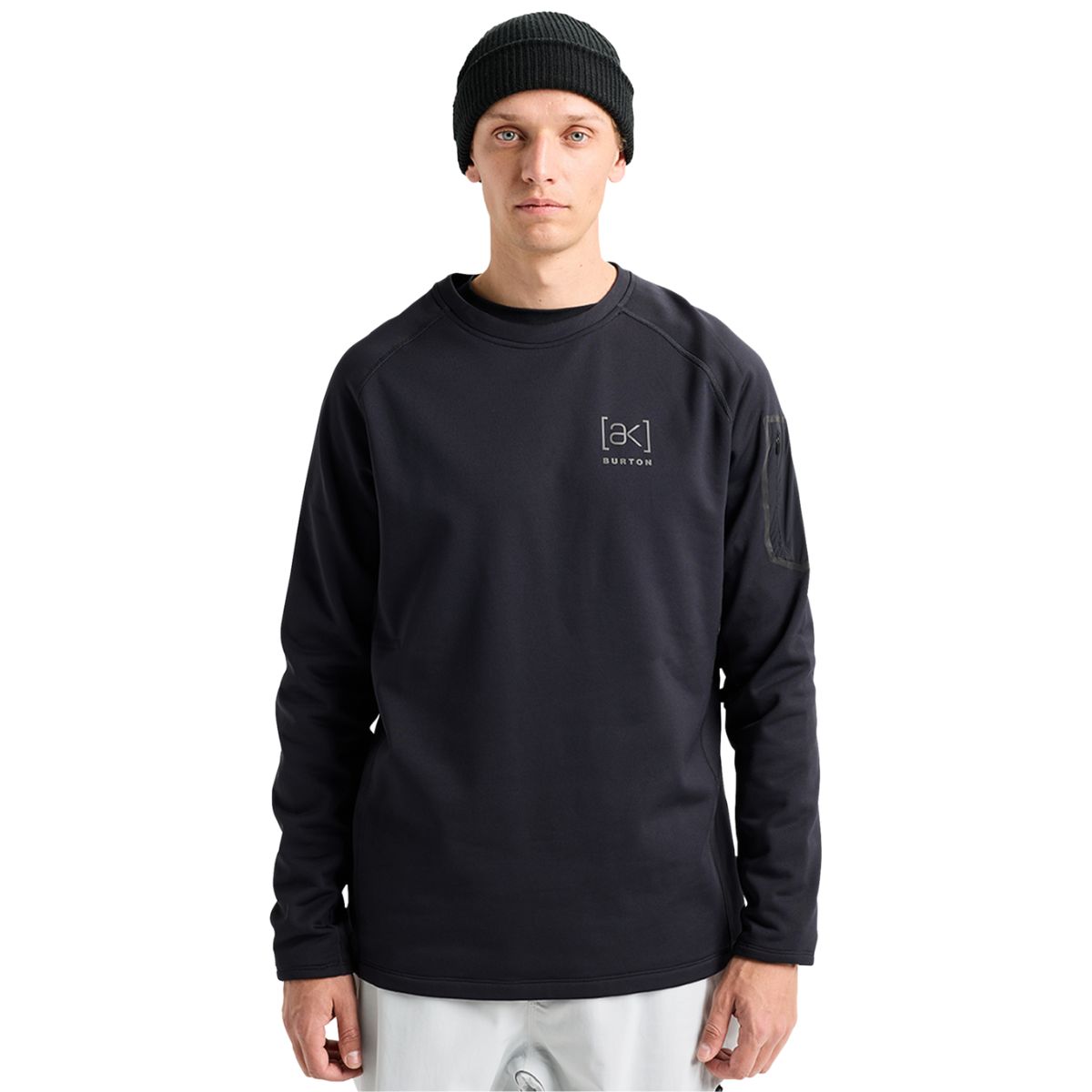 Burton Mens ak Baker Stretch Fleece Crew
