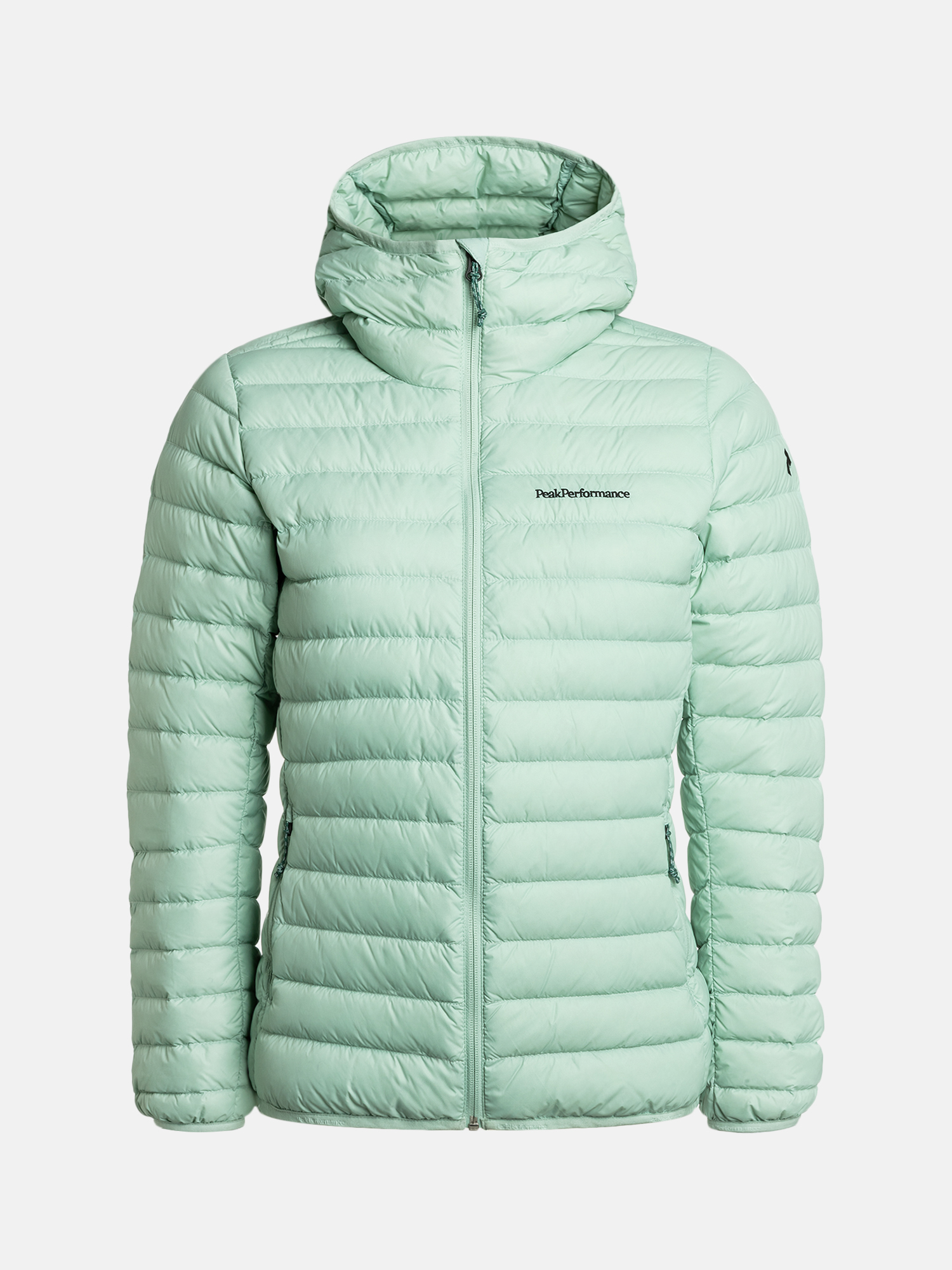 Peak Performance Womens Down Liner Hood Jacket 2024 delta_green XS 7333269697005