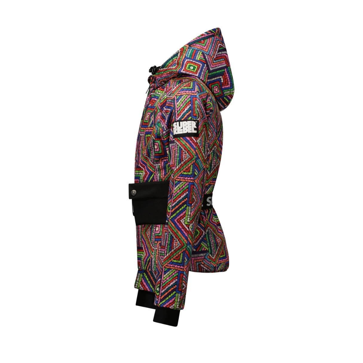 Superrebel Girls Spumy Functional Outdoor Soft Shell Jacket