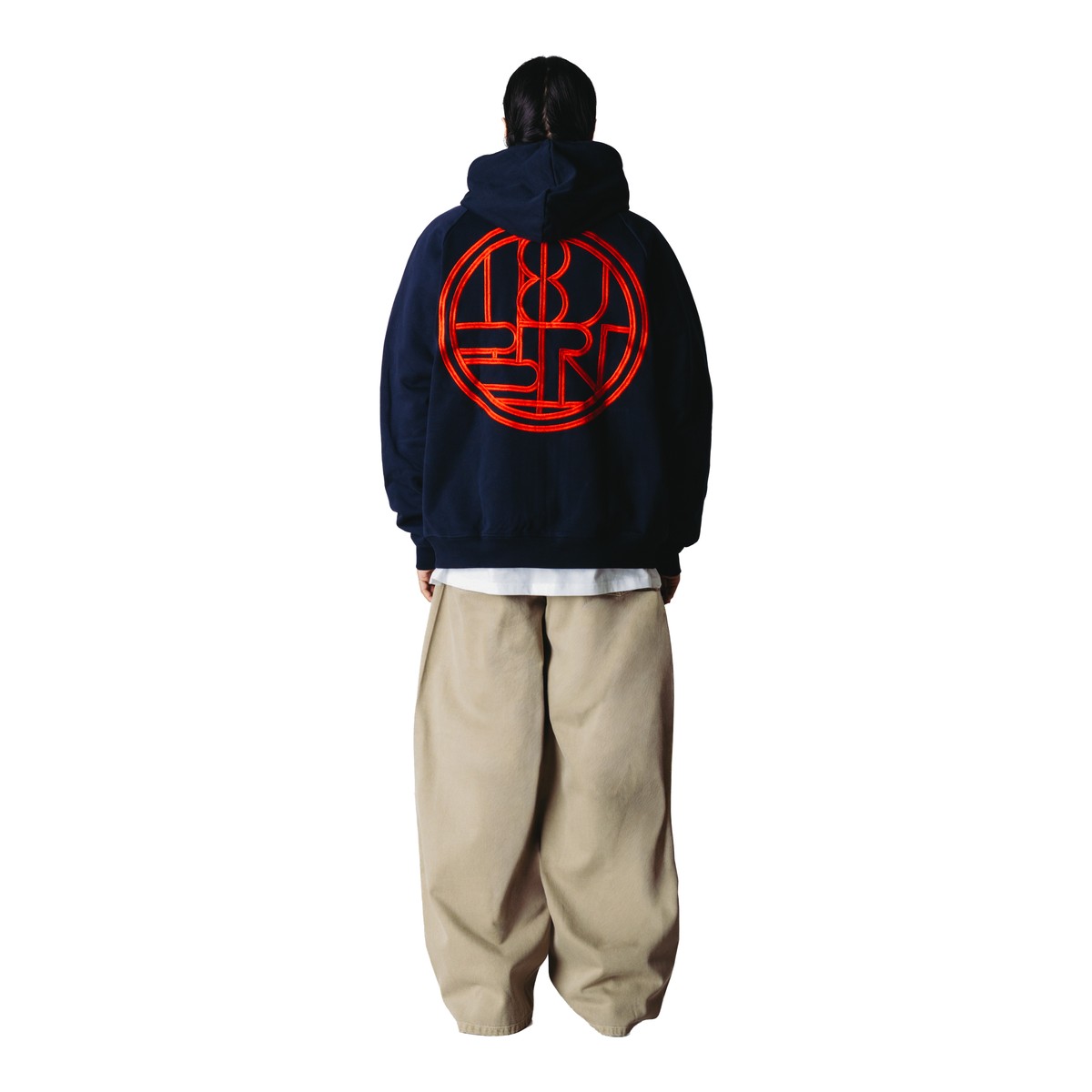 Woodbird Mens Paw Emblem Zip Hoodie