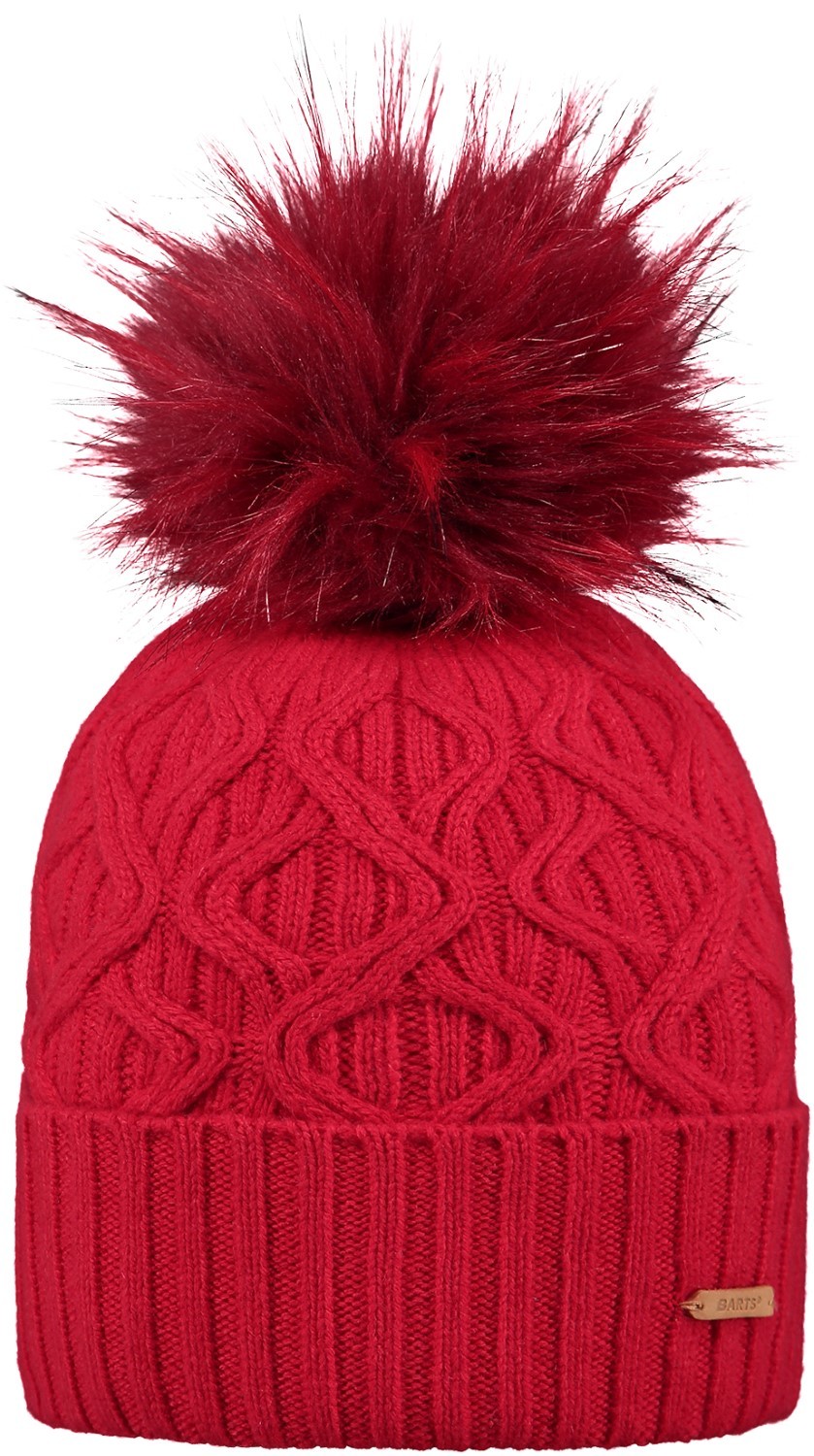 Barts Haliana Beanie Rood onesize Barts Haliana Beanie Rood onesize