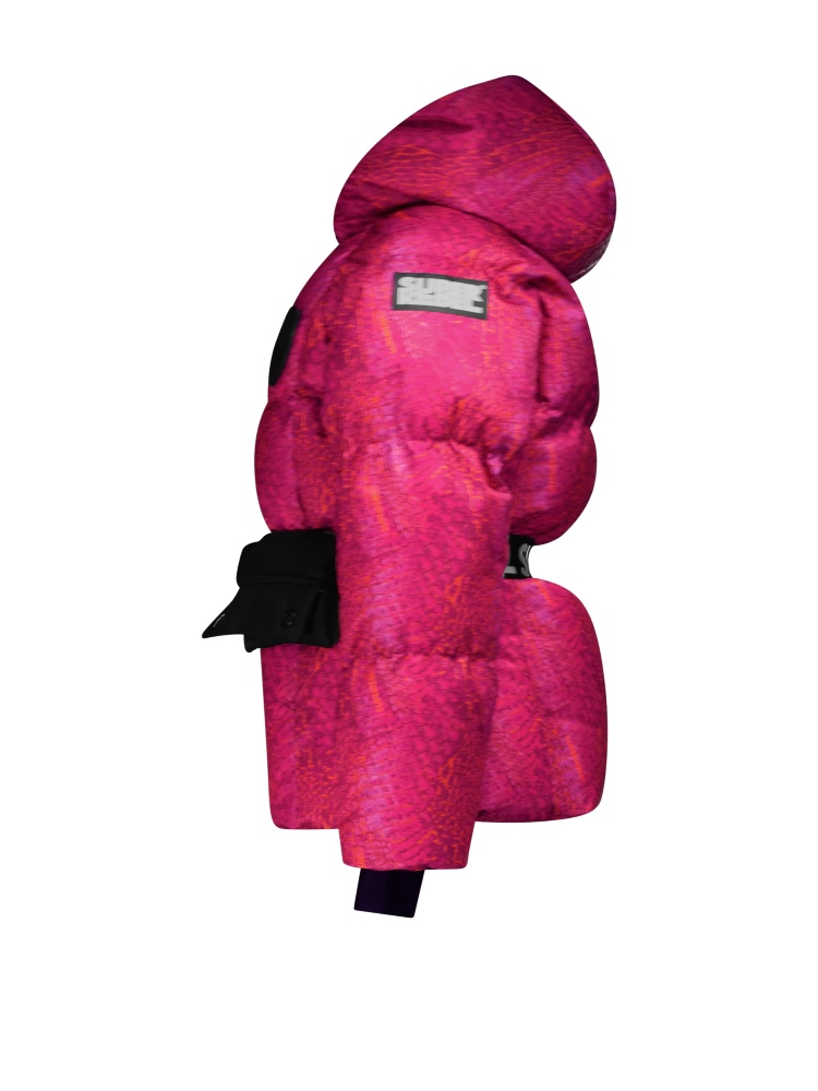 Superrebel Girls Puff Fleece Hooded Jacket