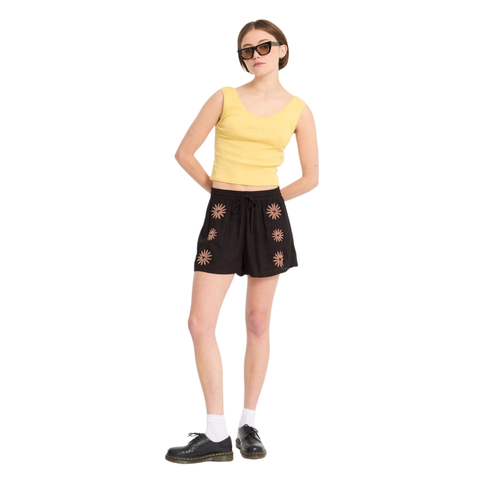 Volcom Womens Emb Midnite Ramble Short