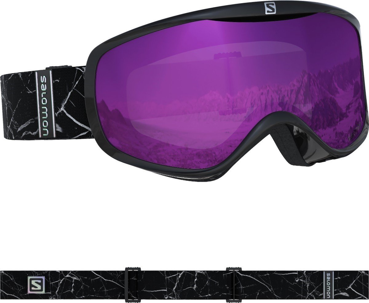 Salomon SENSE Black Marble_Univ_Ruby Zwart One Salomon SENSE Black Marble_Univ_Ruby Zwart One