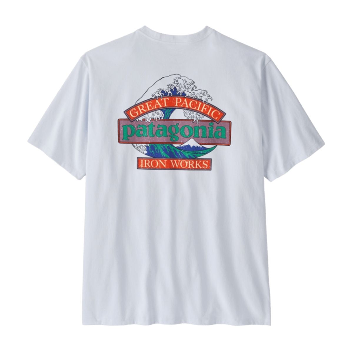 Patagonia Mens Great Waves Responsibili/Tee
