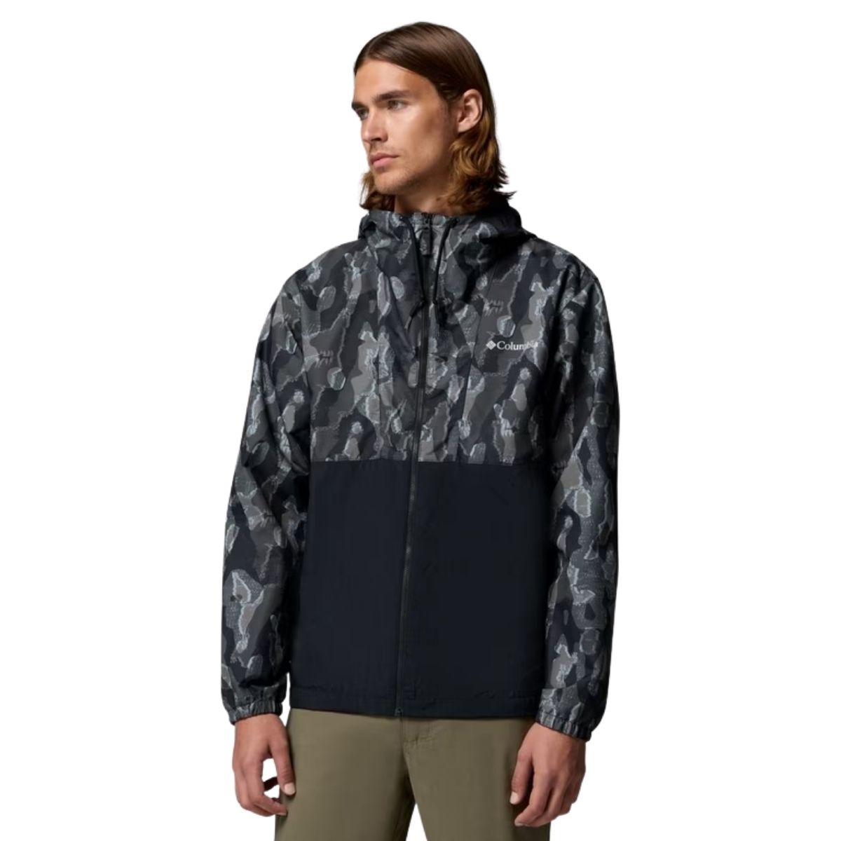 Columbia Mens Spire Valley Novelty Windbreaker