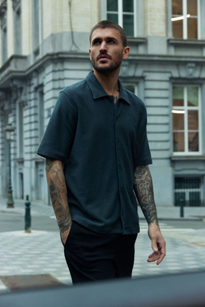 Airforce Mens Woven Short Sleeve Shirt