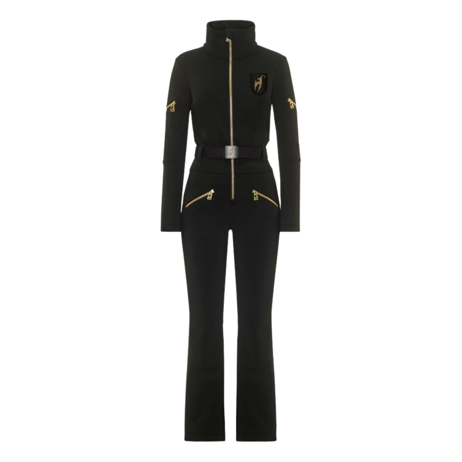 Toni Sailer Womens Livi Gold Pearl Jet Overall