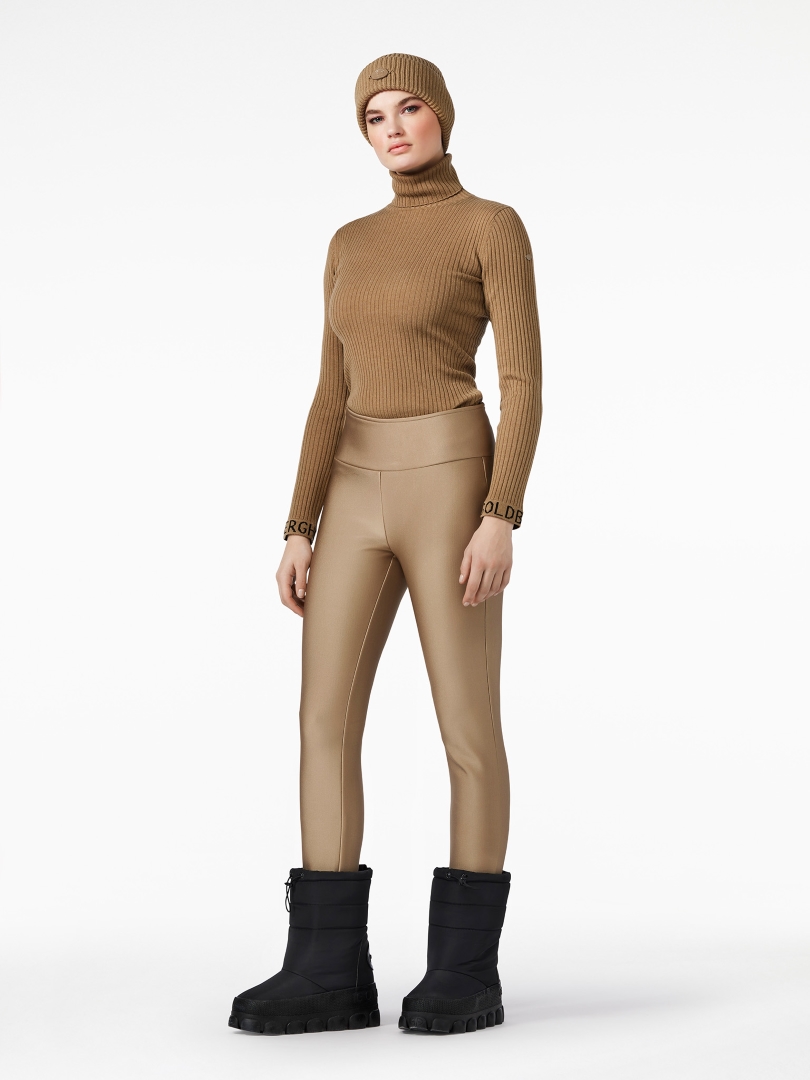 Goldbergh Womens Mira Long Sleeve Knit Sweater