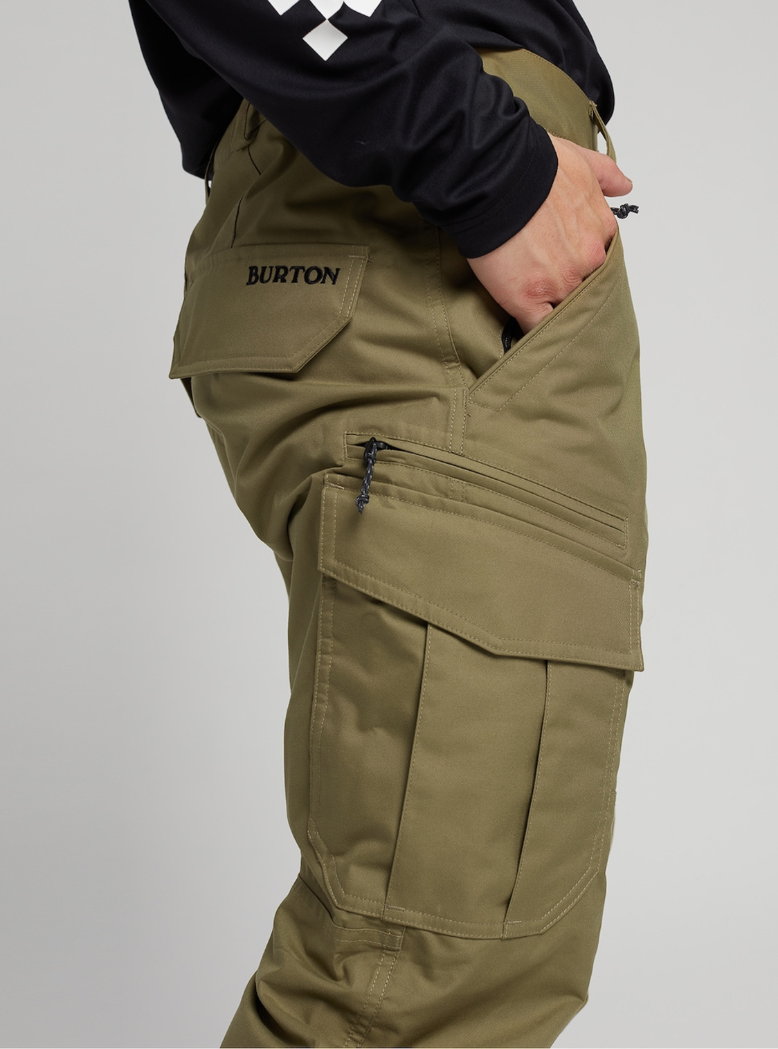 Burton Mens Cargo Pants Tall