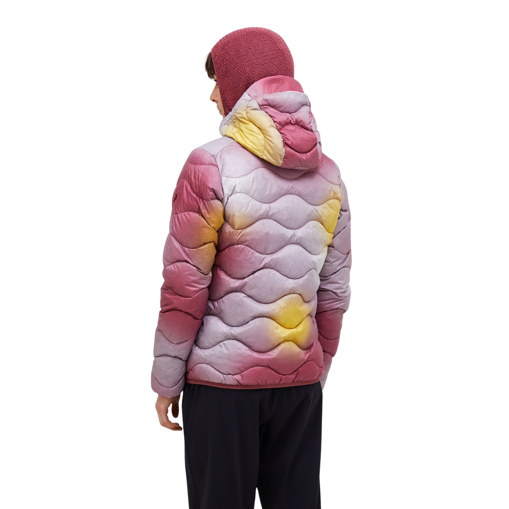 Peak Performance Womens AOP Helium Down Hood Jacket