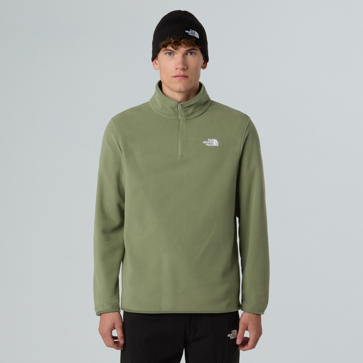 The North Face Mens Glacier  1/4 Zip Jacket