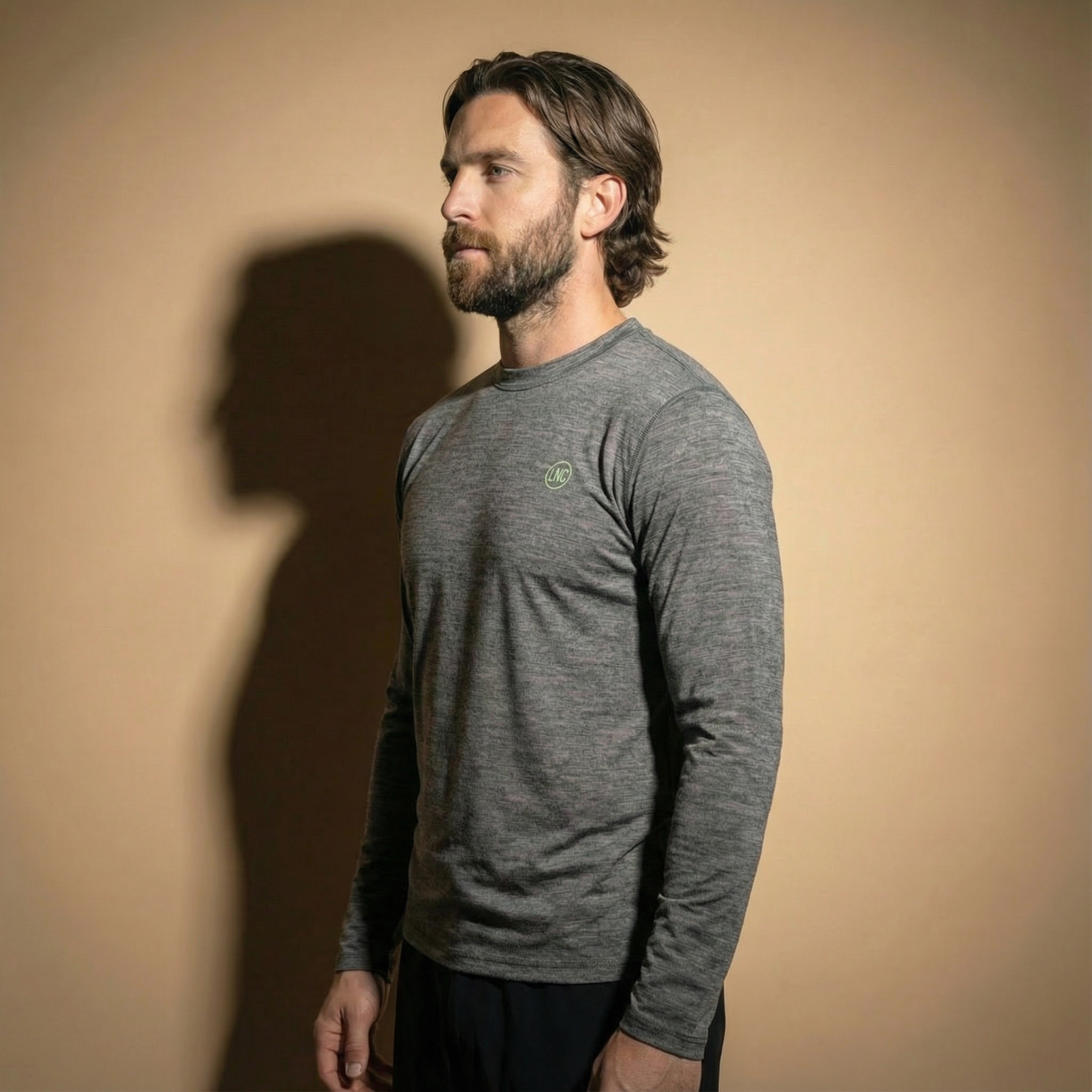 Lynce Mens Premium Merino Long Sleeve