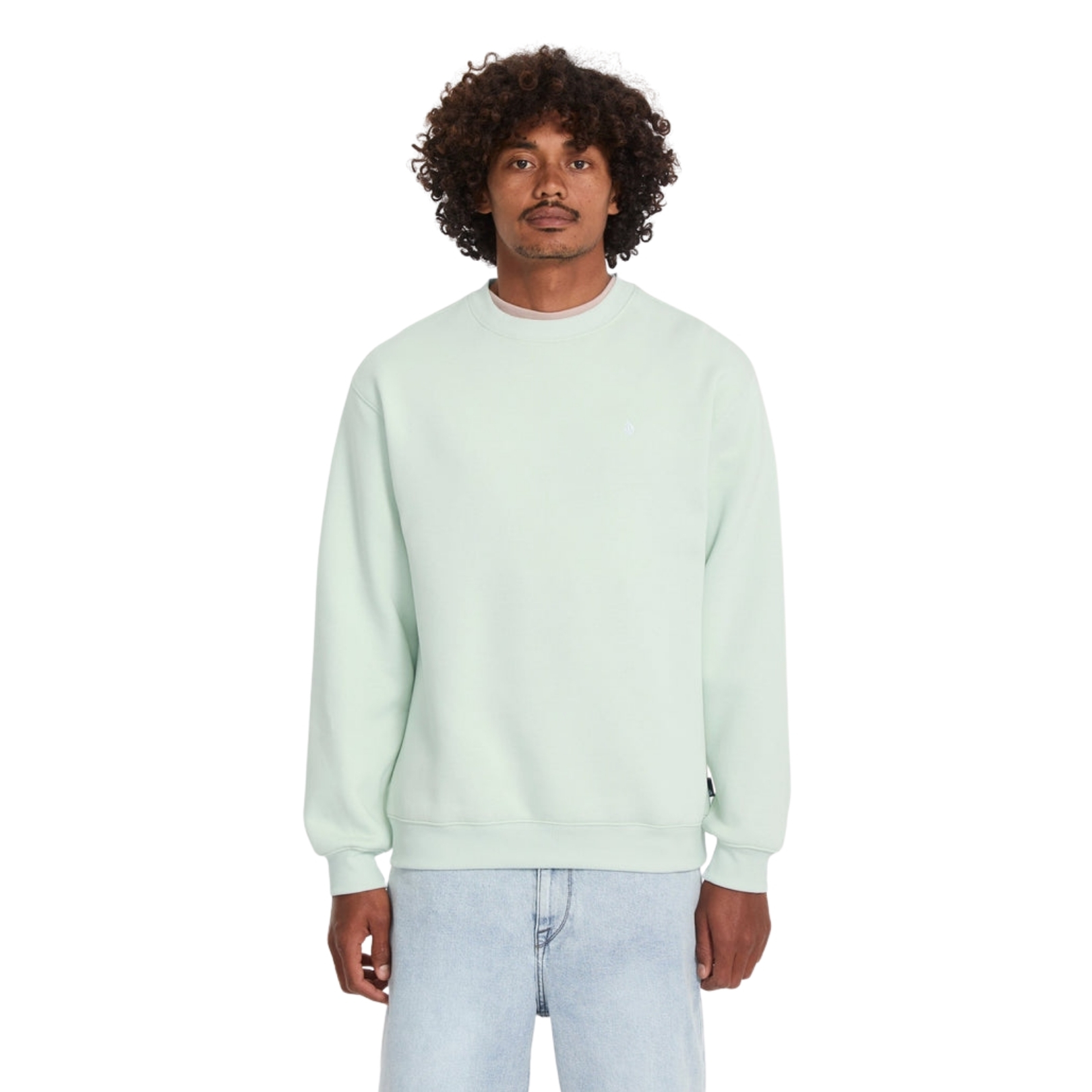 Volcom Mens Single Stone Crew