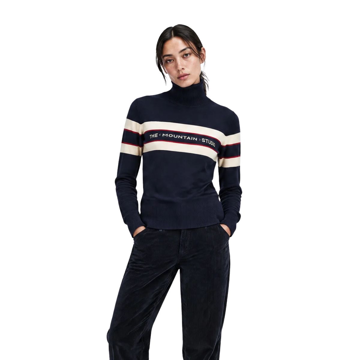 The Mountain Studio Womens Retro Merino Ski Sweater