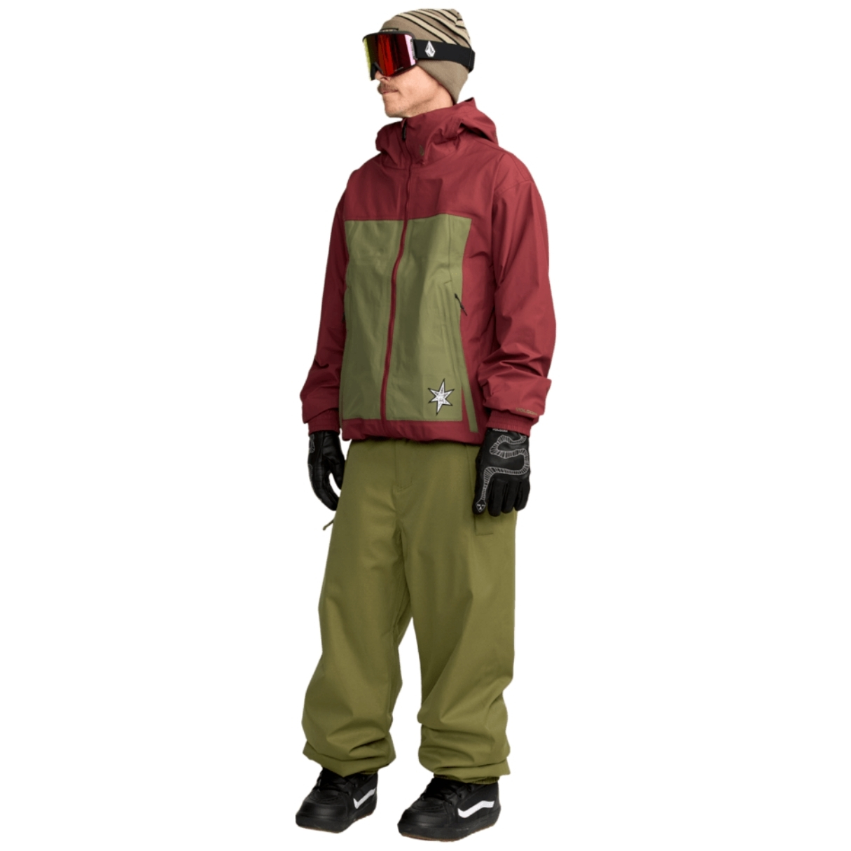 Volcom Mens Arthur 3L Jacket