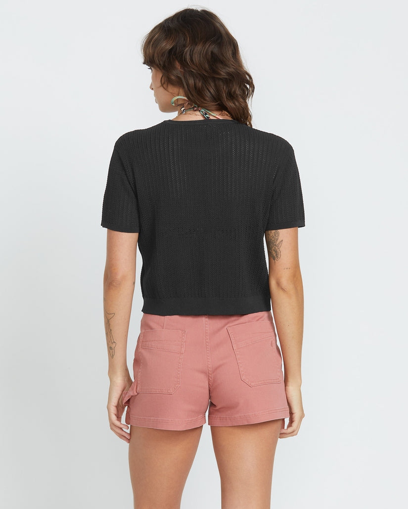 Volcom Womens Meshy Beach SS