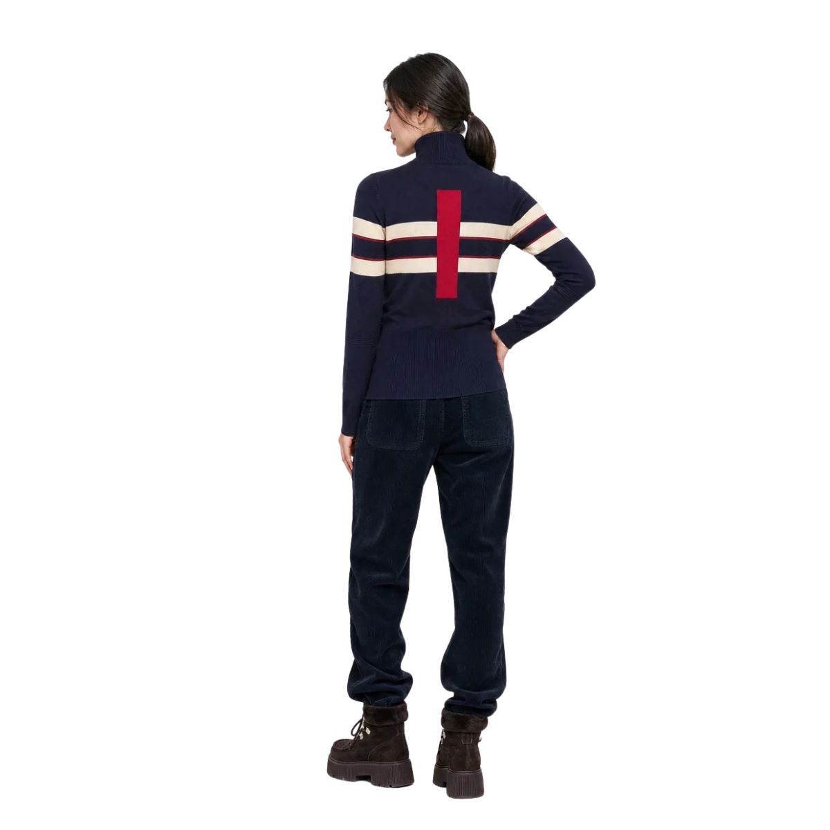 The Mountain Studio Womens Retro Merino Ski Sweater