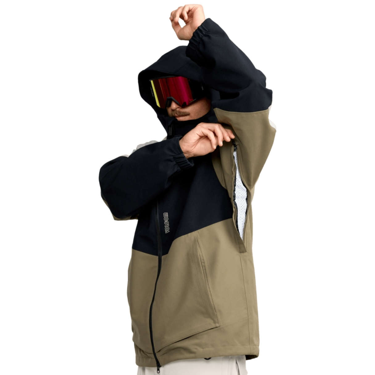 Volcom Mens Brighton Full Zip Jacket