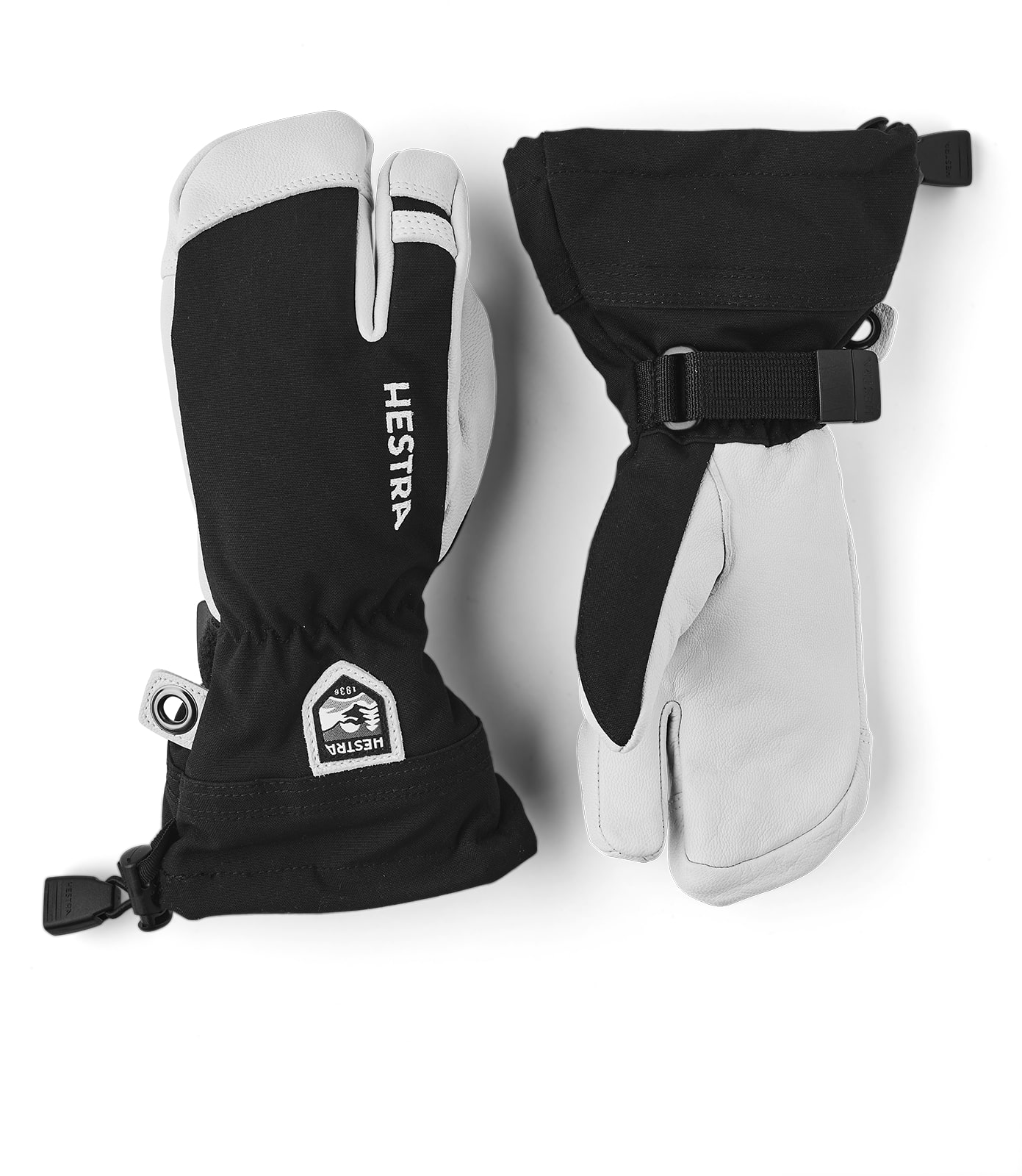 Hestra Army Leather Heli Ski Jr. 3 finger Hestra Army Leather Heli Ski Jr. 3 finger