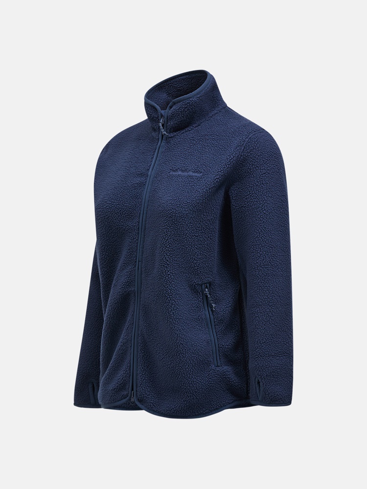 Peak Performance Womens Pile Zip Jacket