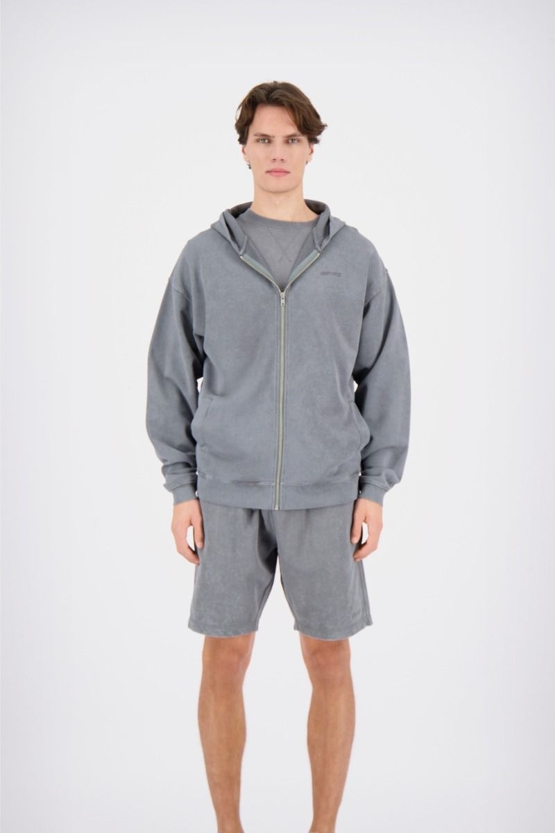 Airforce Mens Dyed Zip Vest Airforce Mens Dyed Zip Vest