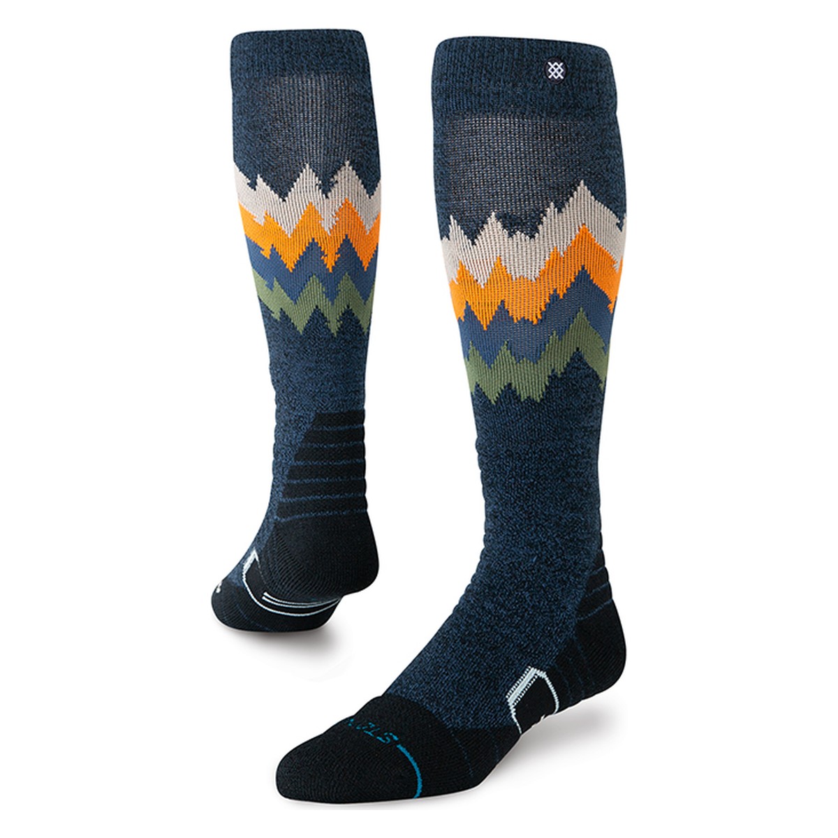 Stance Thompson Mid Wool Snow